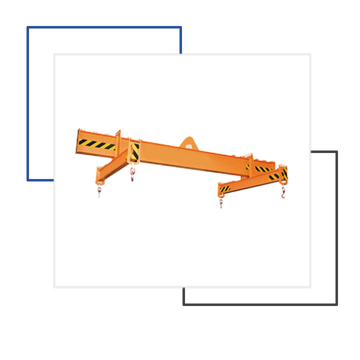 lifting beam 4 point adjustable - under hook attachments supplier in uae