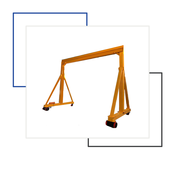 portable gantry crane motorized - crane manufacturing company