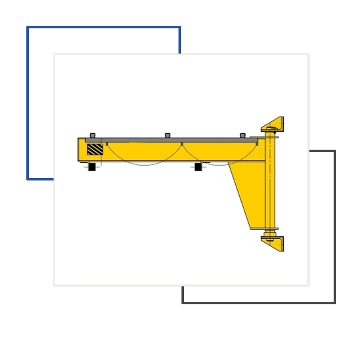 underbraced wall jib crane - crane manufacturing company